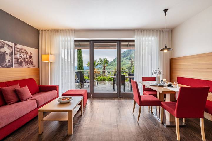 Ferienwohnung für 4 Personen, mit Garten in Algund