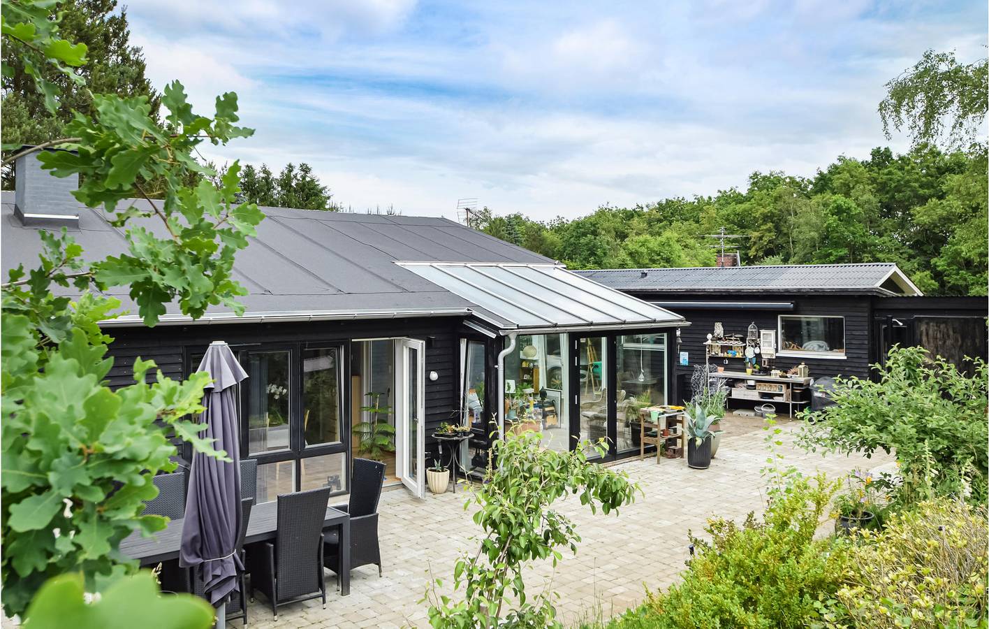 Ferienhaus für 6 Personen mit Terrasse in Silkeborg