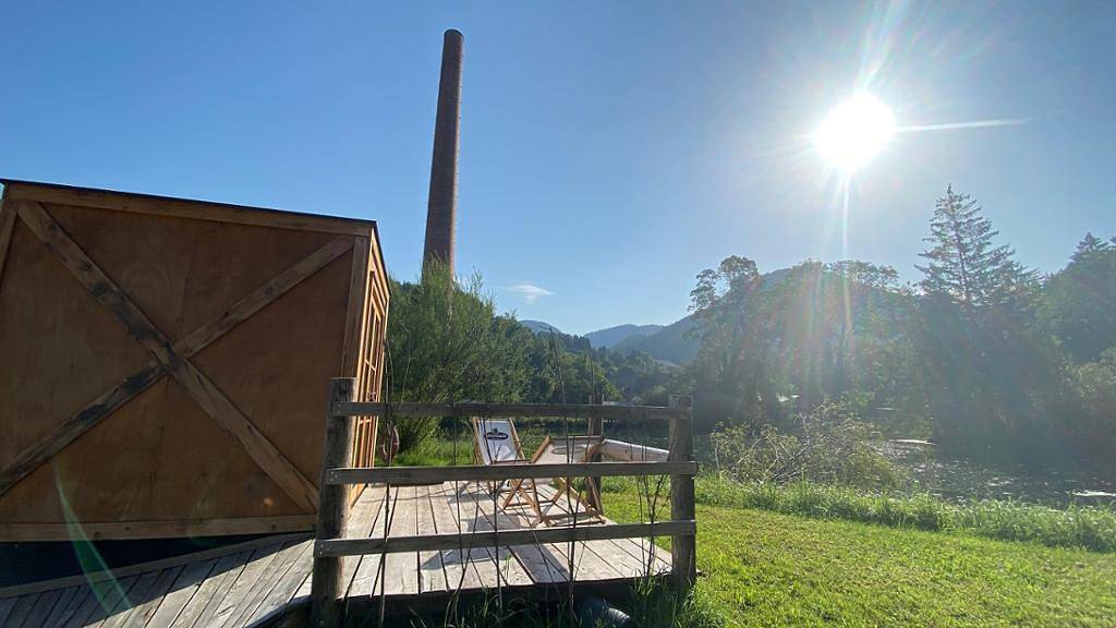 Ganze Ferienwohnung, Checkin The Box Schloss Neubruck - Schlafbox in Scheibbs, Türnitzer Alpen
