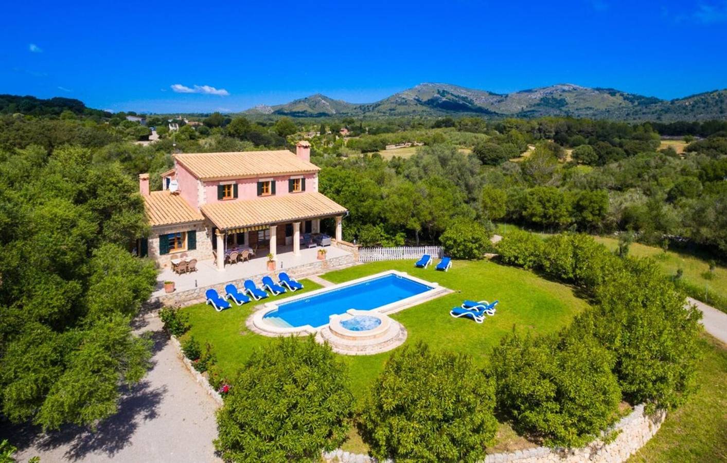 Casa rural 'Es Corto' con vistas a la montaña, piscina privada y Wi-Fi in Artà, Mallorca Este