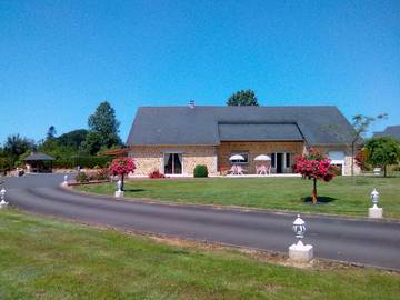Chambre d’hôte pour 4 personnes, avec jardin, animaux acceptés à Saint-Martin-le-Bouillant