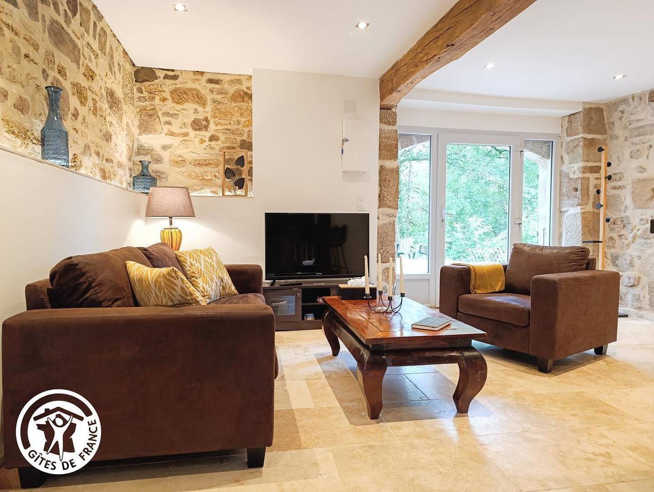 Gîtes de France® - Les Gîtes du Mas de Roujou 1 in Le Bourg (Lot), Causses du Quercy Regional Nature Park