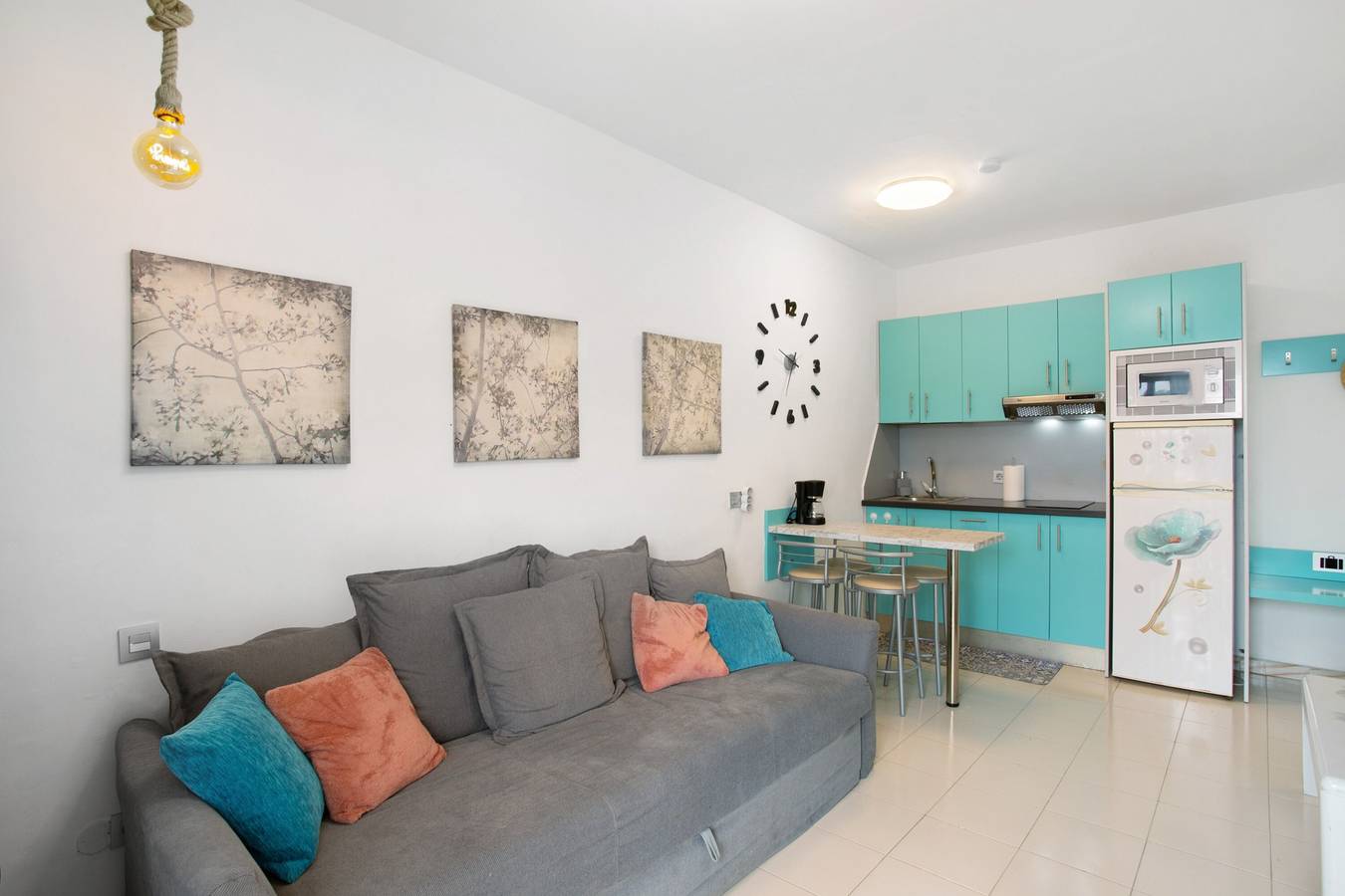 Ganze Wohnung, Ferienwohnung 'Casa Los Veleros F2' mit Meerblick, Gemeinschaftspool und Wlan in Puerto Rico (Gran Canaria), Gran Canaria Süd