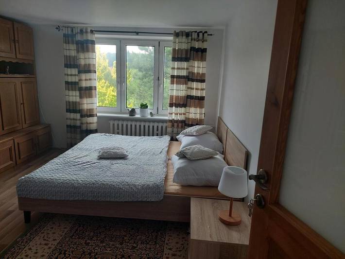 Apartament wakacyjny dla 6 osób, z ogród i balkon oraz widok w Kartuzy