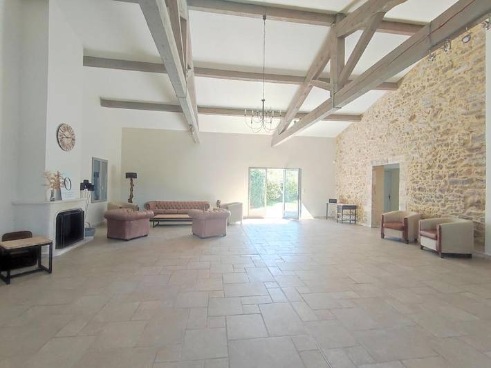 Location de vacances pour 8 personnes, avec jardin ainsi que piscine et vue à Gaujac - 3