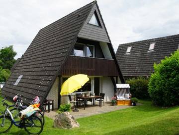 Ferienhaus für 6 Personen, mit Seeblick und Garten, kinderfreundlich in Kappeln & Umgebung