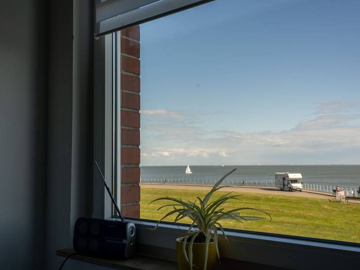 Ferienwohnung für 3 Personen, mit Balkon und Garten sowie Ausblick am Jadebusen - 4