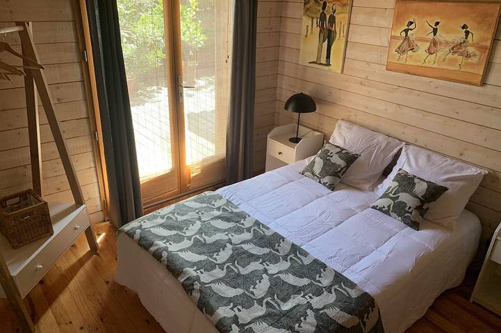 Ferienhaus für 6 Personen, mit Terrasse und Garten in Carcans Plage - 4