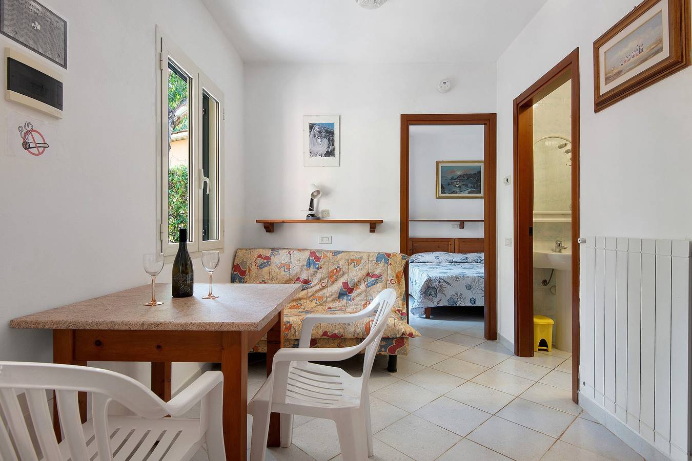 Hel lägenhet, Two-room Apartment with Veranda and Garden 100m from the Sea - Villaggio Sole e Mare in Nisporto, Riotorto