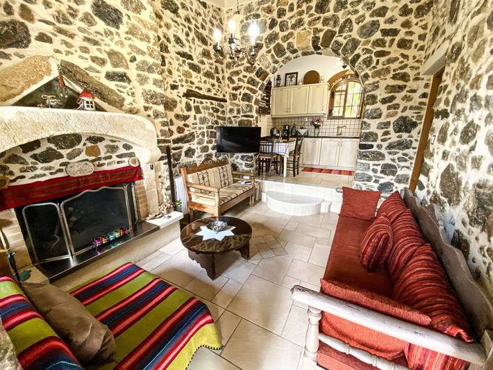 Vakantiehuis voor 6 personen met terras in Nipiditos, Iraklio-Heraklion en omgeving