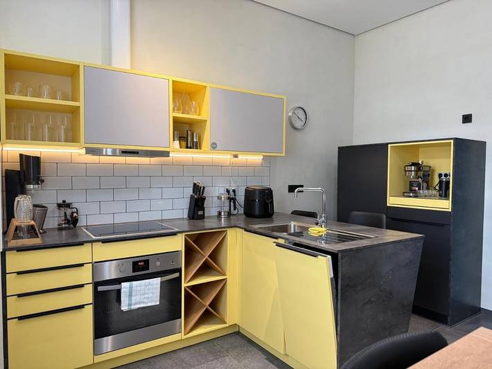 Ferienwohnung für 4 Personen, mit Garten und Ausblick