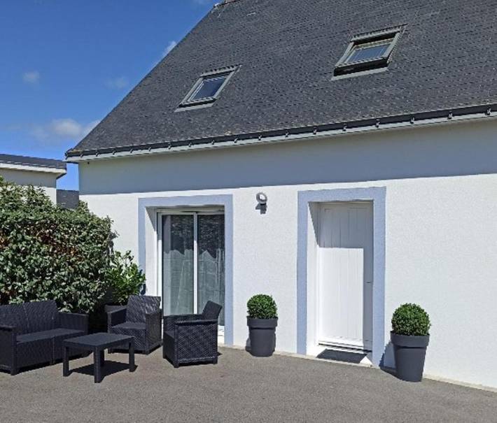 Location de vacances pour 6 personnes, avec vue et jardin à Gâvres - 4