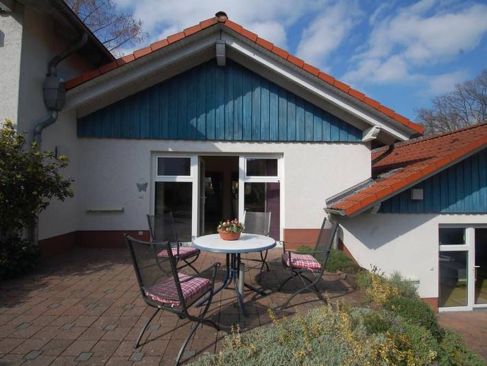 Ferienhaus für 3 Personen, mit Terrasse und Garten sowie Ausblick in Fritzlar