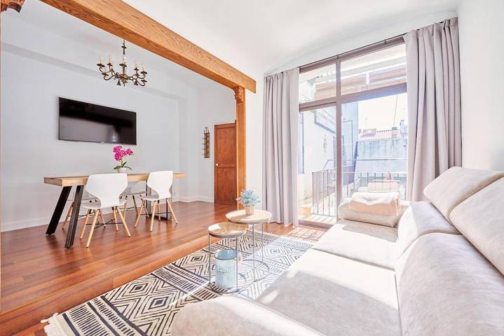 Ferienwohnung für 4 Personen, mit Ausblick und Balkon - 1