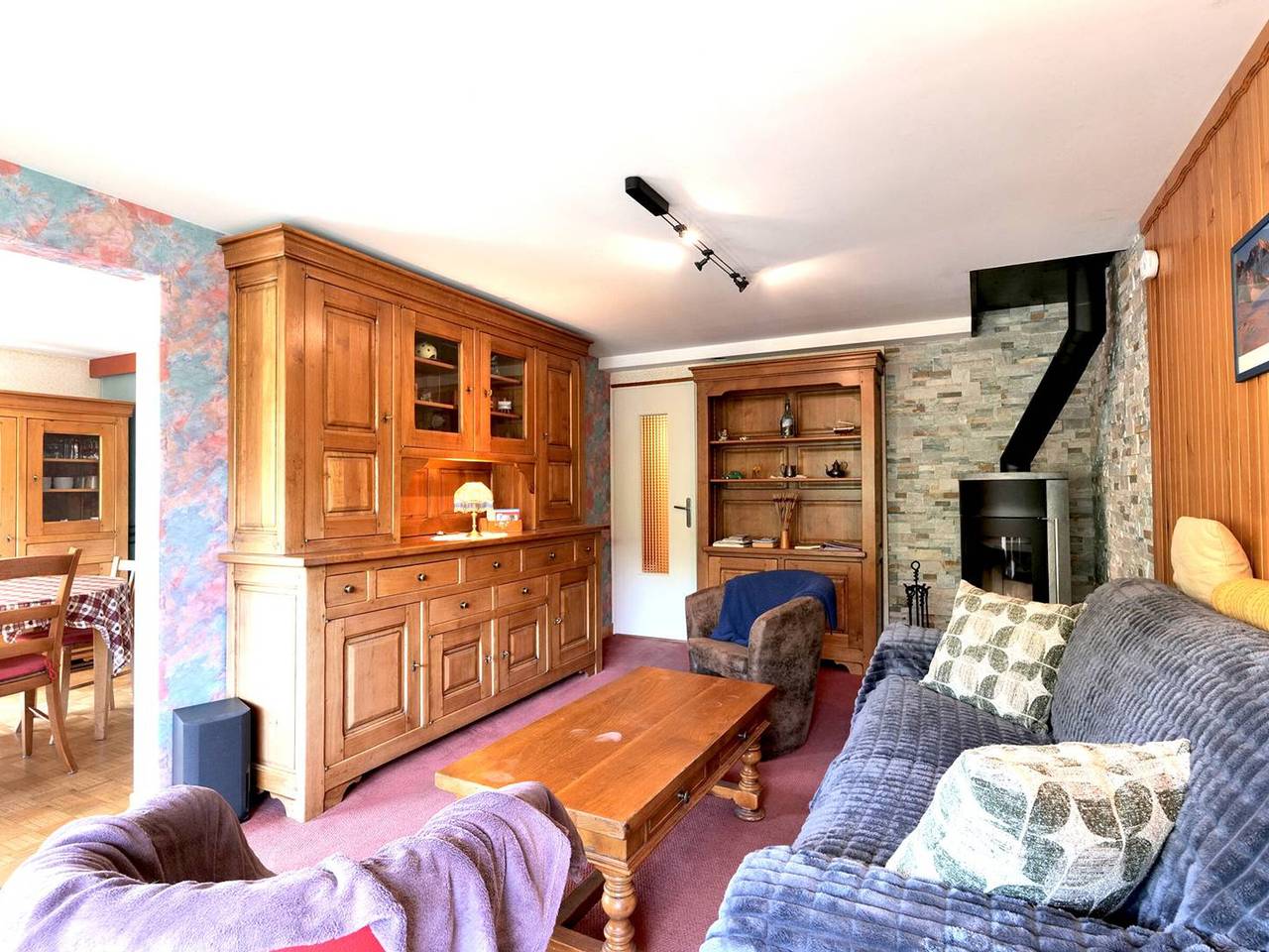 Entire apartment, Spacious apartment in the heart of Grand-Bornand for 6 people in Le Grand-Bornand, Annecy region