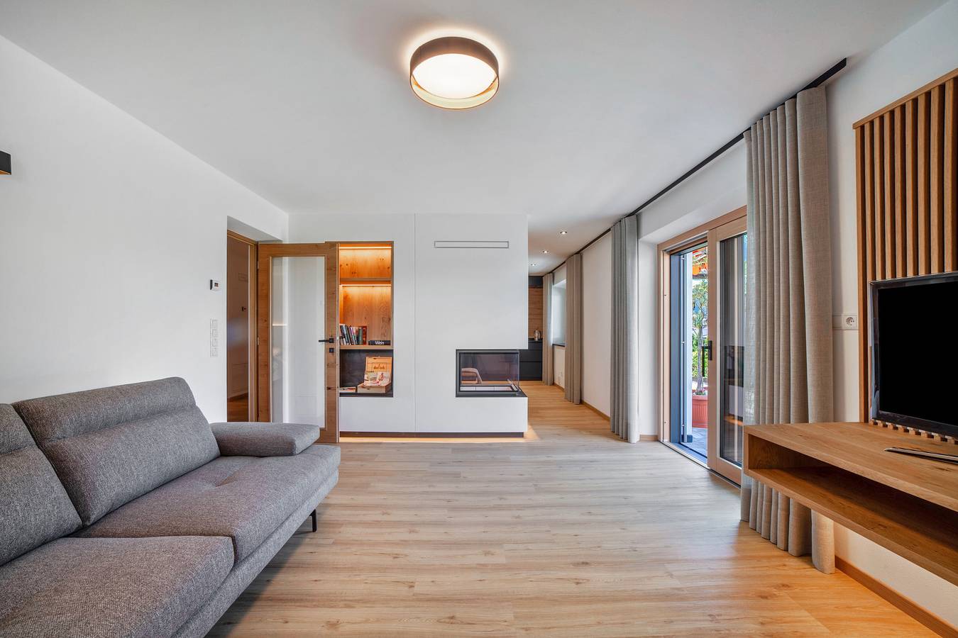 Ganze Wohnung, Ferienwohnung Berta – neu, komfortabel, mit Gartenterrasse & Bergblick in St. Martin in Passeier, Texelgruppe