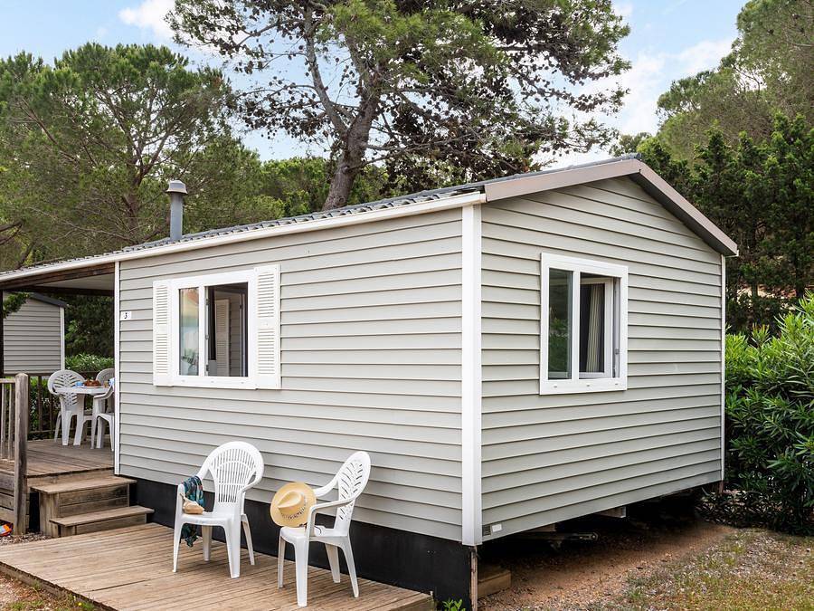 Camping Green Park - Mobilheim 6 personen - Classic | 2 Zi. | 4/6 Pers. | Einzelne Terrasse | Klimaanlage in Cagnes-sur-Mer, Cannes und Umgebung