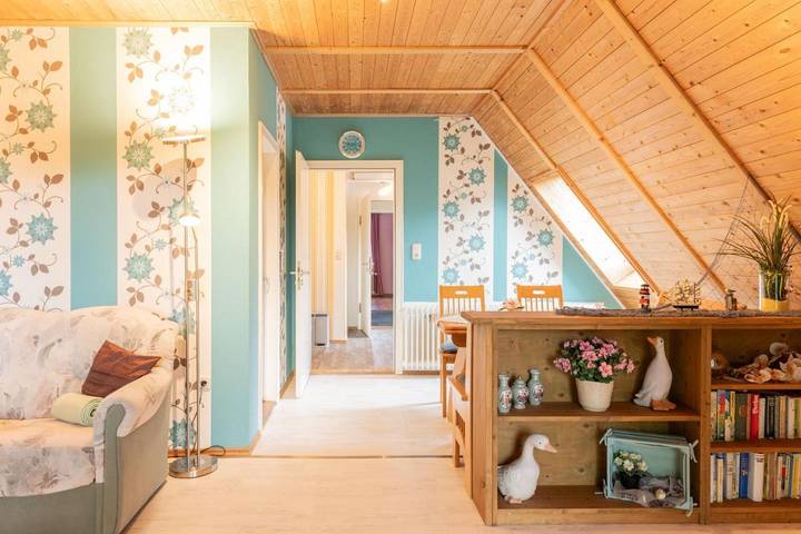 Ferienwohnung für 6 Personen, mit Balkon und Garten in Hesel