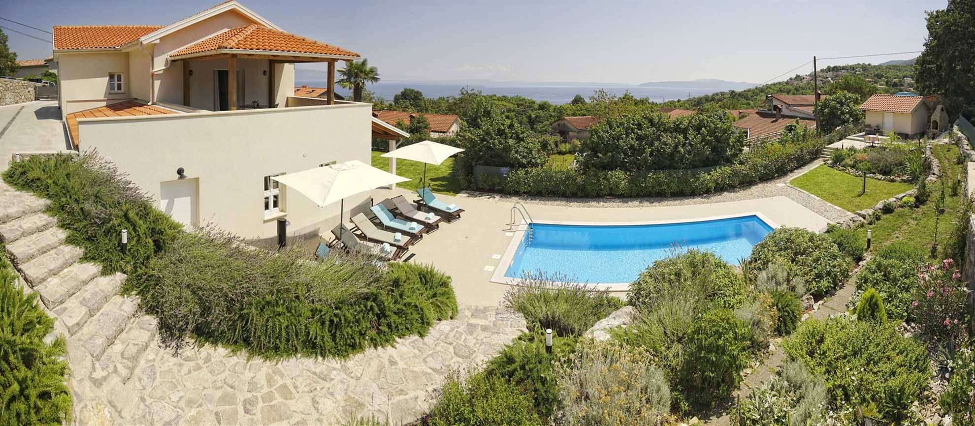 Villa Butterfly mit Pool in Icici, Primorje-Gorski Kotar