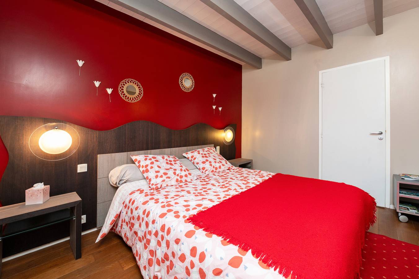 Chambre d'hôtes 'Hortensia' avec piscine partagée, terrasse partagée et Wi-Fi in Arzano, Région de Quimper