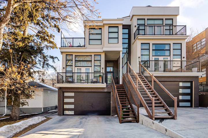 Gemütliche Luxussuite mit privatem Kino in Calgary, Kanadische Rocky Mountains