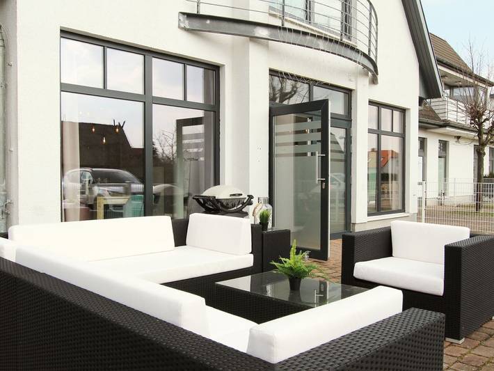 Ferienwohnung für 4 Personen, mit Terrasse, kinderfreundlich in Börgerende-Rethwisch