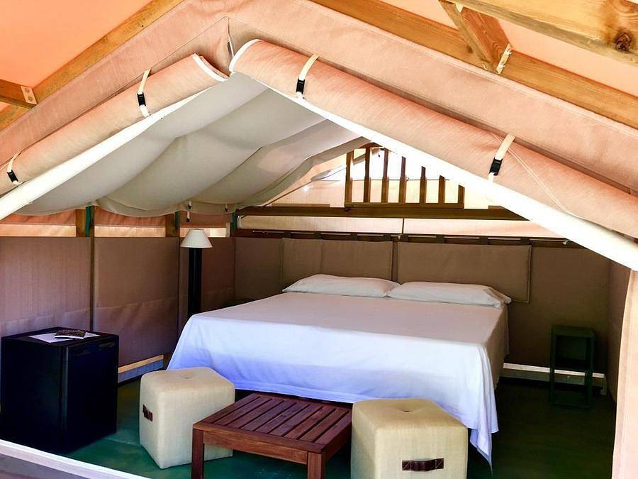 Camping Village Rocchette - Tienda de lona y madera 2 personas - Mini Tienda Lodge in Castiglione della Pescaia, Provincia de Grosseto