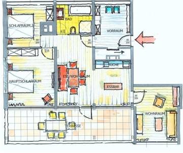 Ferienwohnung für 5 Personen in Egg am Faaker See, Villach, Bild 4