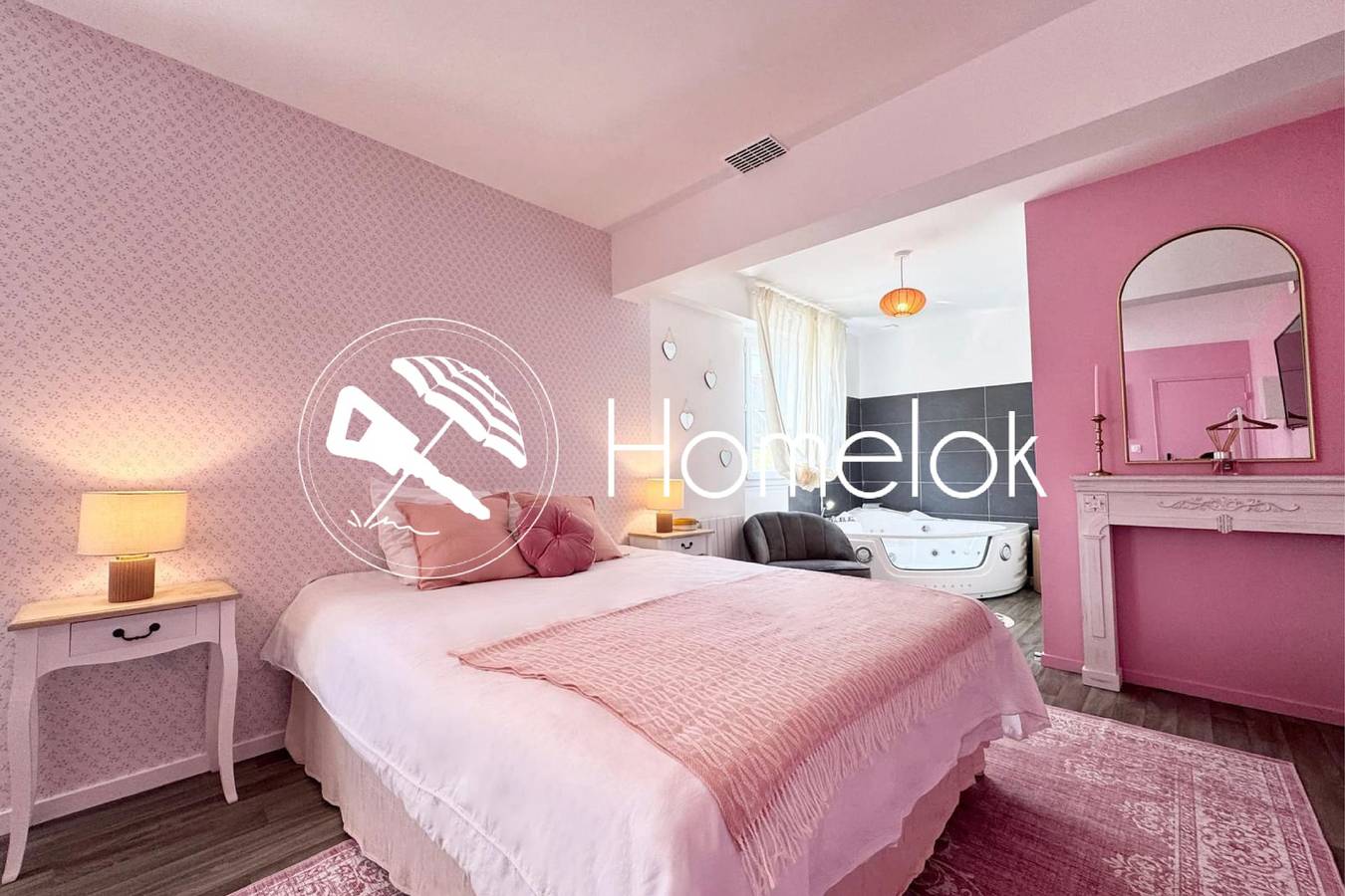 Appartement entier, Studio rose & spa – Pause bien-être in Quéven, Côte des Mégalithes