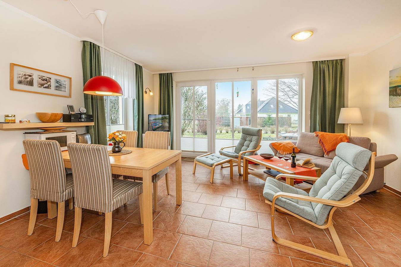 Komfortables Ferienhaus Seeadler in Korswandt, Terrasse und Nähe zum See auf Usedom in Gothensee, Korswandt