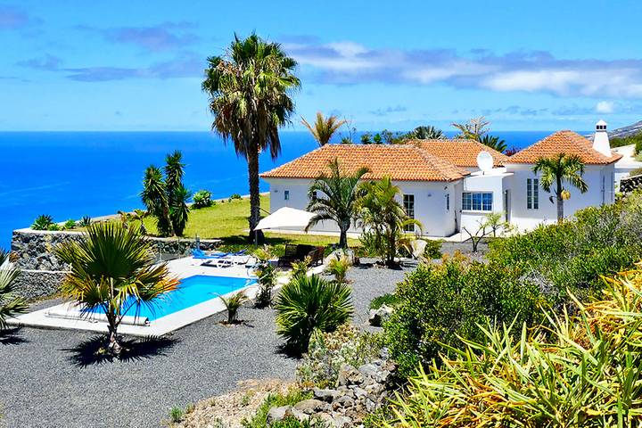 Casa de vacaciones para 4 personas, con Vistas al mar además de Terraza y Jardín en La Palma - 3