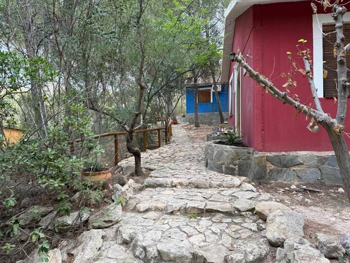 Casa rural para 4 personas, con vistas y piscina además de piscina para niños y jardín en Vega Alta - 3