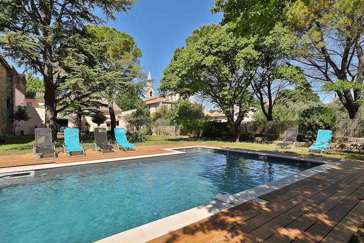 Chambre d’hôte pour 4 personnes, avec jardin et piscine