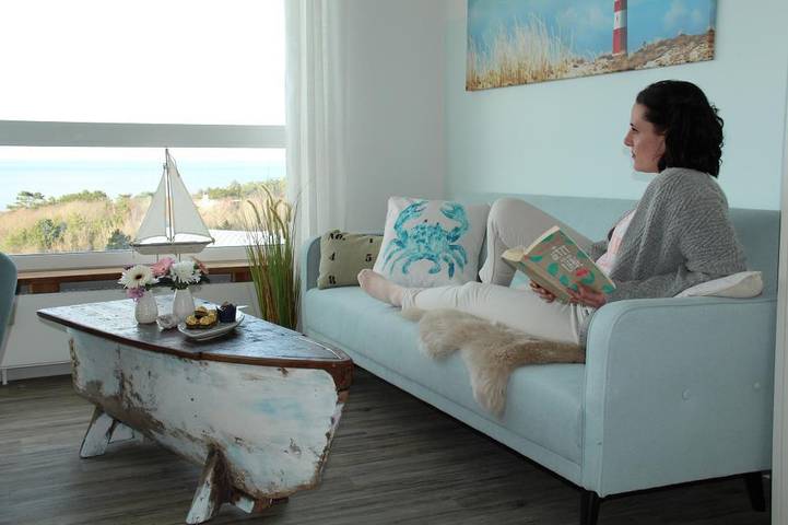 Ferienwohnung für 2 Personen, mit Meerblick und Balkon/Terrasse sowie Balkon und Sauna in Sahlenburg - 3