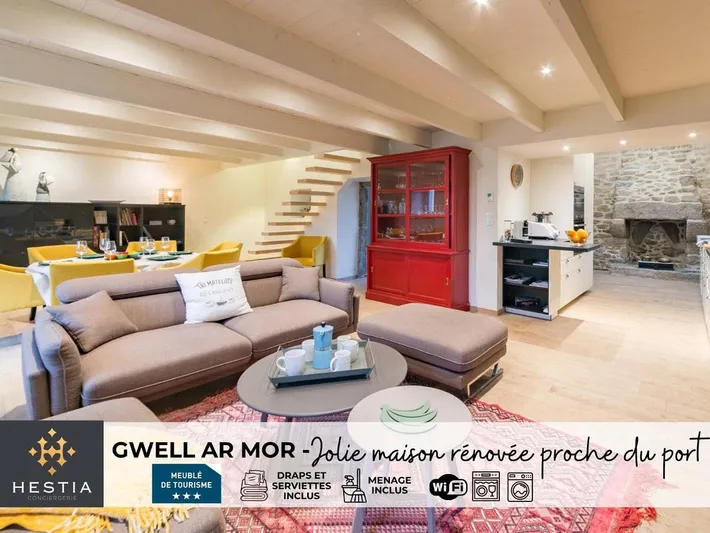 Casa de vacaciones para 6 personas, con jardín - 1