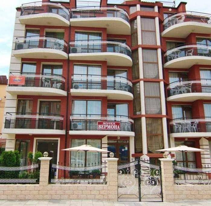 Hotel dla 2 osób, z ogród i widok oraz balkon i basen w Primorsko
