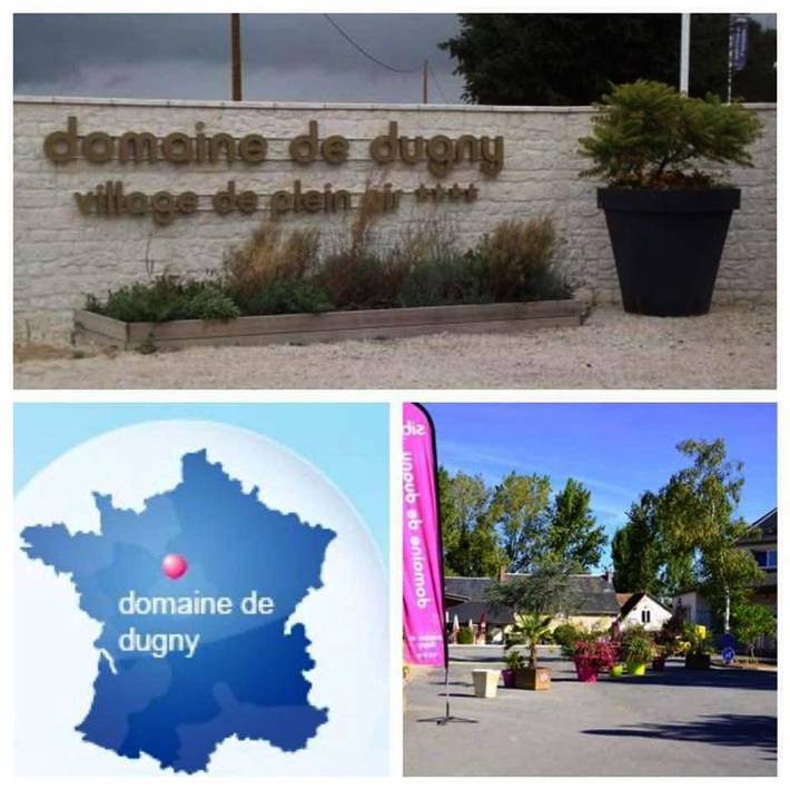 Camping pour 6 personnes, avec piscine ainsi que jardin et vue sur le lac