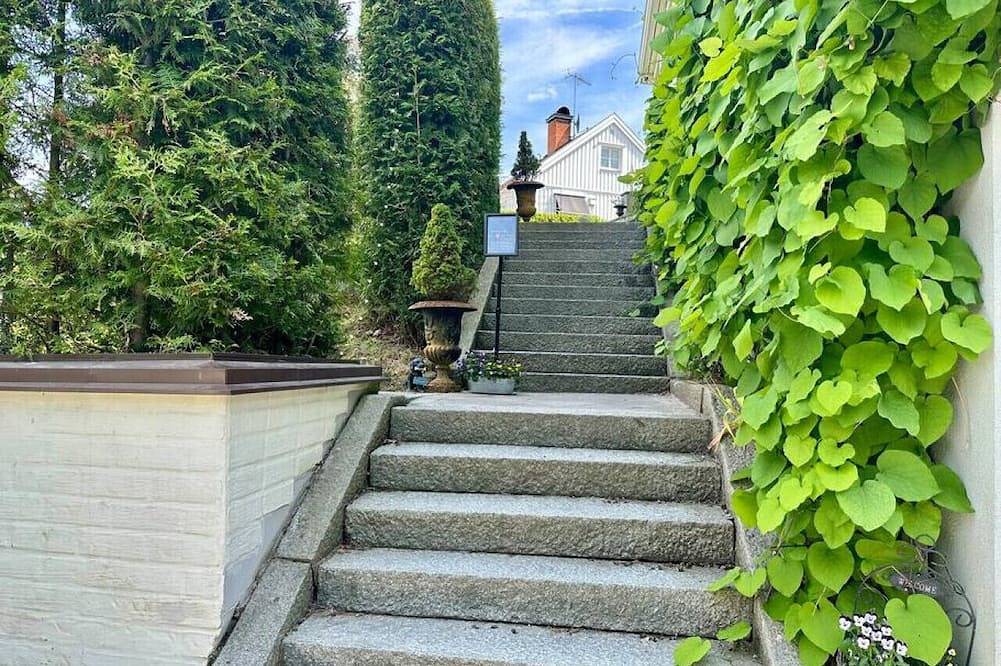 Private mini-villa with patio in Katrineholm, Södermanland