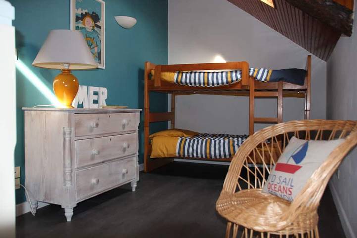 Location de vacances pour 5 personnes, avec jardin et terrasse dans Plage du Port Morvan - 4