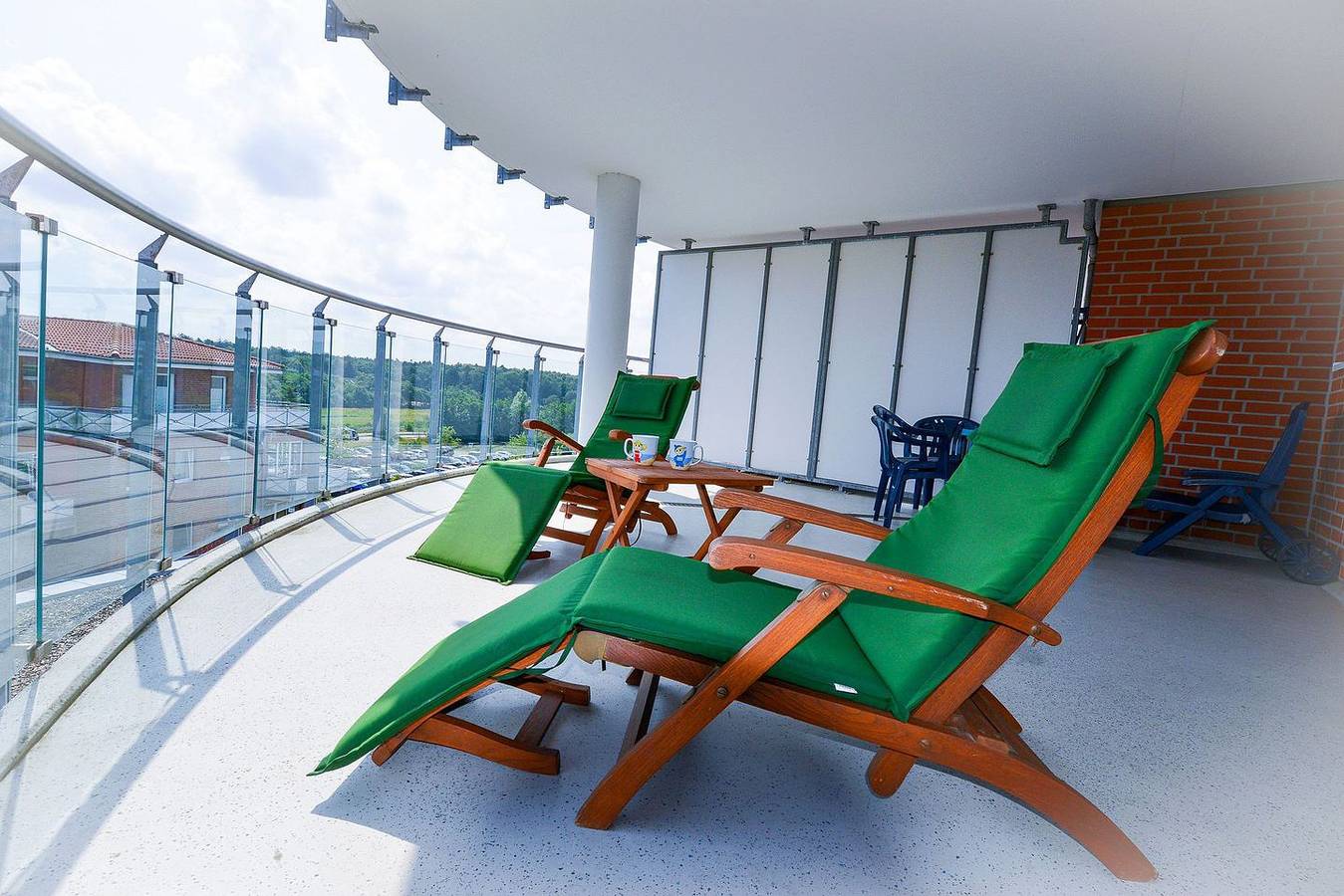 Appartement entier, Na44 in der 4. Etage - Stilvoll, schön und hochwertig Ferienwohnung mit Balkon in Sahlenburg Strand, Cuxhaven