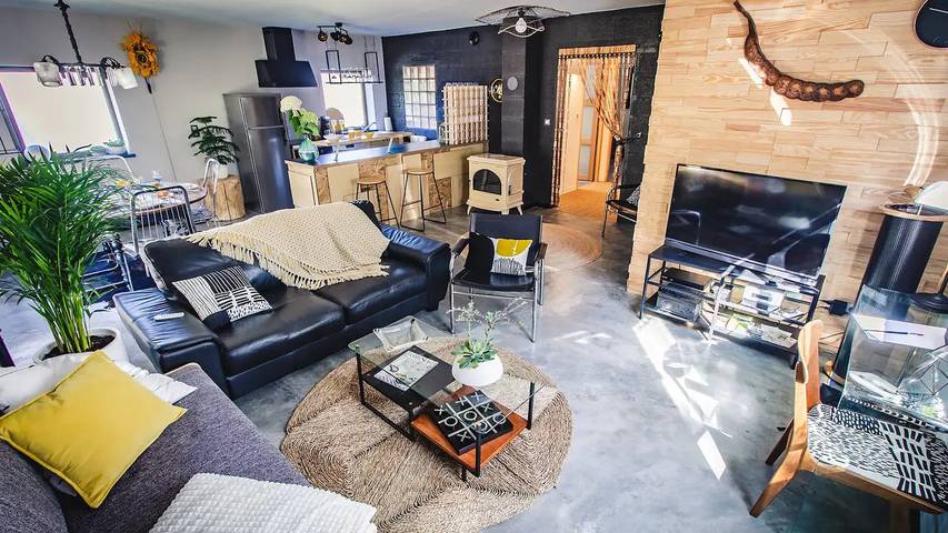 Ferienhaus für 5 Personen, mit Garten
