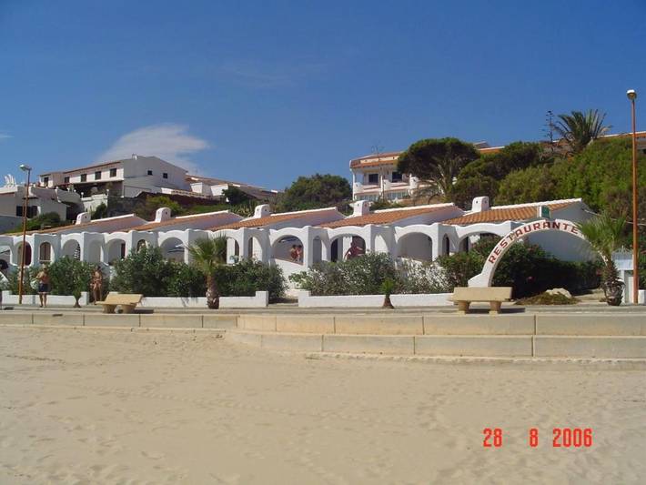 Hôtel pour 6 personnes, avec Terrasse ainsi que Jardin et Vue dans Platja de l'Almadrava