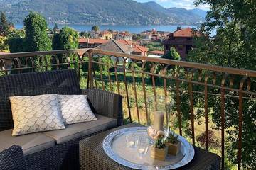 Ferienhaus für 2 Personen, mit Balkon am Lago Maggiore