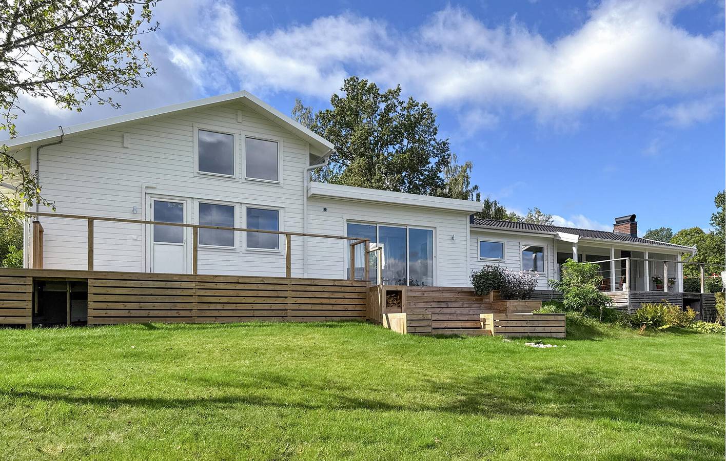 Ferienhaus für 7 Personen mit Seeblick in Sommen