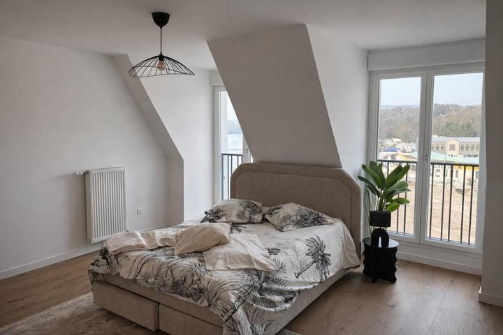 Gîte pour 2 personnes, avec balcon et vue à Cormeilles-en-Parisis - 2