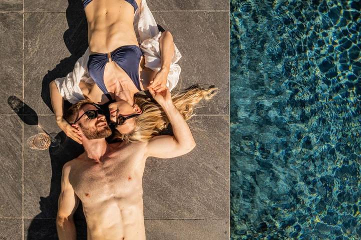 Hotel für 2 Personen, mit Ausblick und Sauna sowie Pool und Garten, mit Haustier in Tisens - 3