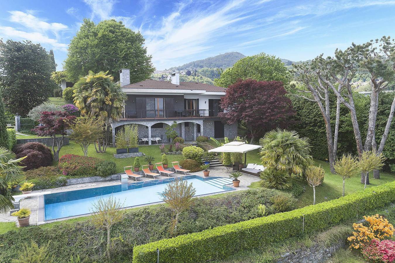 Villa für 8 Personen mit Terrasse in Nebbiuno Gemeinde, Lago Maggiore (Piemont)