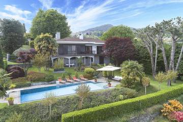 Villa Con Piscina per 8 Persone in Comune di Nebbiuno, Lago Maggiore (Piemonte), Foto 2
