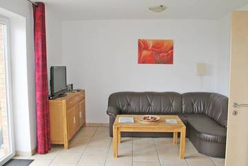 Ferienwohnung für 4 Personen, mit Terrasse und Garten in Burgstaaken