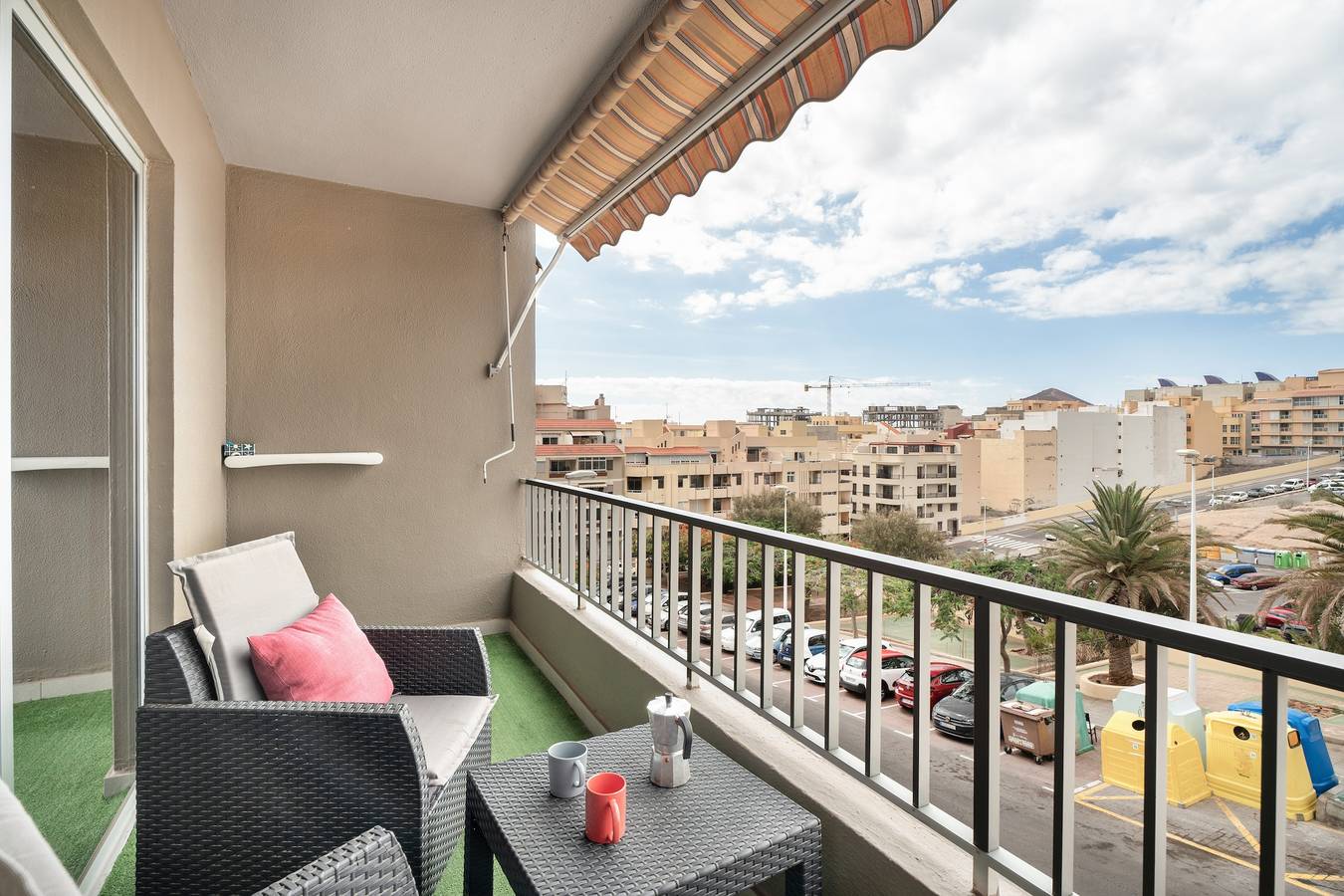 Appartement entier, Appartement de vacances 'Sunny Halley' avec terrasse privée et Wi-Fi in Playa el Médano, Granadilla de Abona